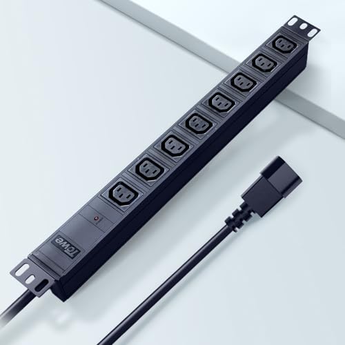 Power Strip，IEC C13 Metal 8 Outlet Wall Mount Heavy Duty - Image 2