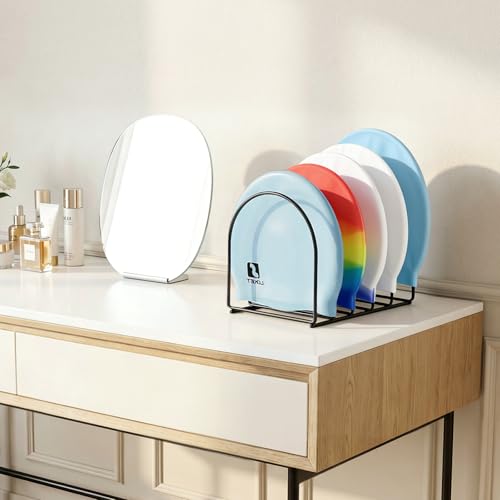 1 Pack Metal Beanie Organizer for 6 Hats, Vertical Display Stand - Image 3