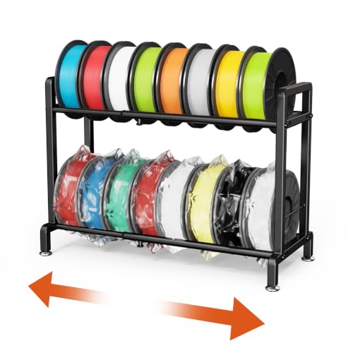 2-Tier Filament Storage Rack Adjustable Length/Width - Image 2