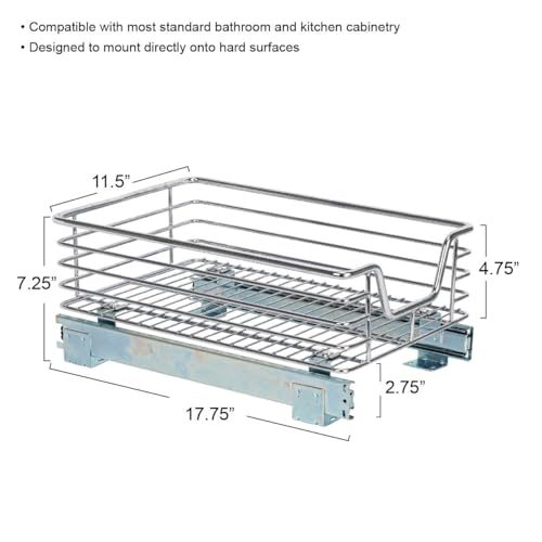Household Essentials Chrome-Plated Steel Under-Cabin | All Products - Image 5