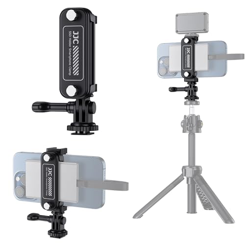 JJC SSD Holder Bracket for Samsung T5 T7 T9, Phone Tripod Mount - Image 2