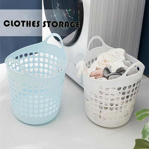 Portable Laundry Hamper with Handles - Foldable Rectangle - Image 5