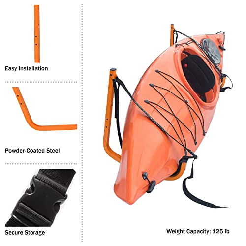 RAD Sportz Set of 2 Kayak Storage Systems – Wall Mount - Image 6
