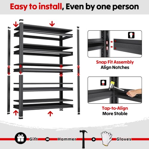 71.2*35.5 Storage Shelves, Garage Shelving - Image 5