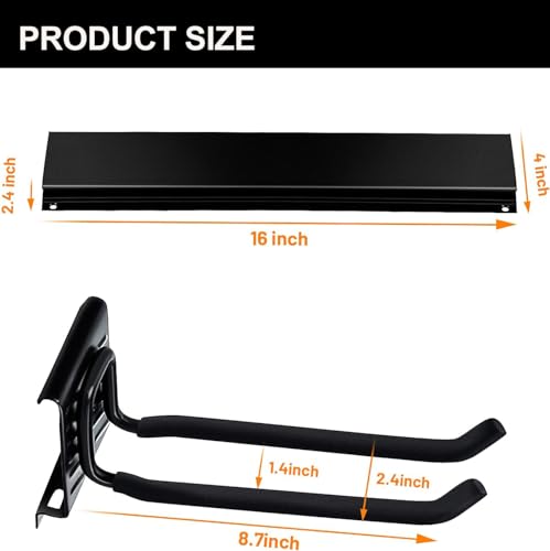 Wallmaster Garage Storage Organization Wall Mount Folding - Image 4