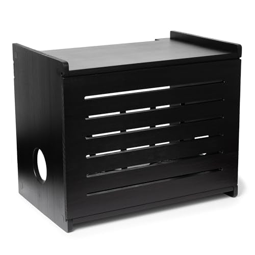 WiFi Router Storage Cabinet Router Box Hider WiFi Box Hider Shelf - Image 2
