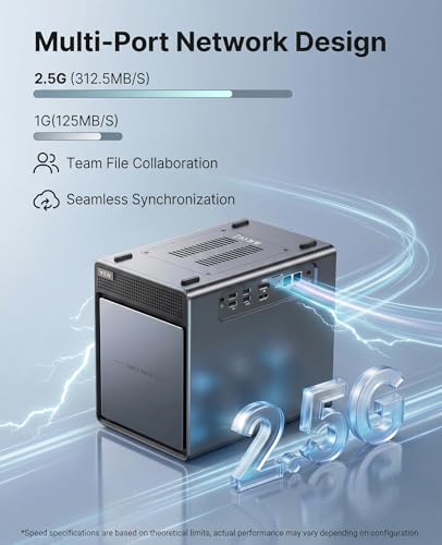 ACEMAGIC NAS Mini PC N3A 4-Bay Desktop Network Attac | All Products - Image 7