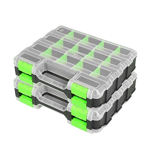 Jack Boss Tool Box with Transparent Lid, Double Side - Image 2