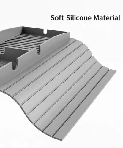 Sofa Armrest Tray with Cup Holder, Silicone Couch | Home Organization - Image 7