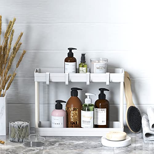 Simple Houseware 2-Tier Under Sink Organizer Storage | All Products - Image 4