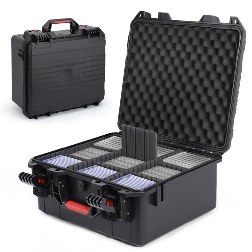 Graded Card Storage Box,Trading Card Storage Box with 6 - Image 2
