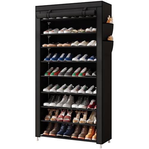Laiensia 9-Tier Vertical Shoe Rack Organizer, Space | All Products - Image 2