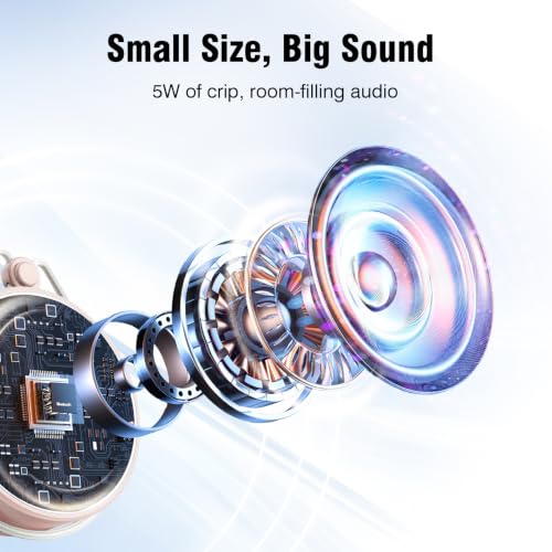 INSMY C12 IP67 Waterproof Shower Bluetooth Speakers Portable - Image 6