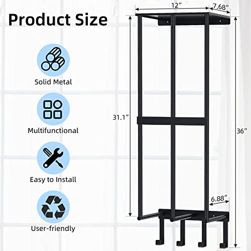Camping Chair Wall Storage for Garage, Metal Camping Chair - Image 4