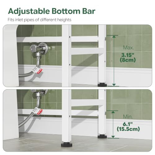 Simple Trending 2-Tier Over The Toilet Storage with 2 - Image 7