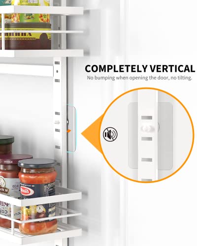 Moforoco White 9-Tier Over The Door Pantry Organizer, Pantry - Image 7