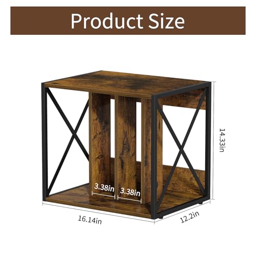 Vinyl Record Storage,Vinyl Record Holder Up to 80-100 Albums - Image 4