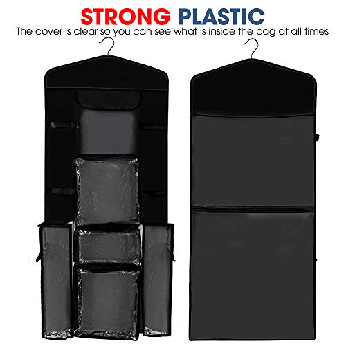 Hanging Double Sided Wrapping Paper Storage Organizer - Image 5