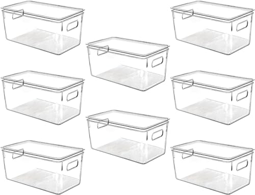 Clear Plastic Storage Bins with Lids, Perfect for Ki | All Products - Image 2