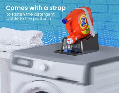 Liquid Laundry Detergent Holder Stand with Drip Tray - 2 - Image 5