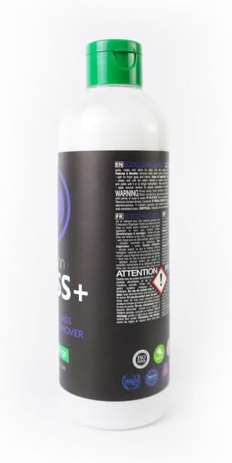 IGL Ecoclean Glass + Water Spot Eraser (500ml) – Streak-Free, Nano-Enhanced Glass Cleaner for Crystal Clear Visibility
