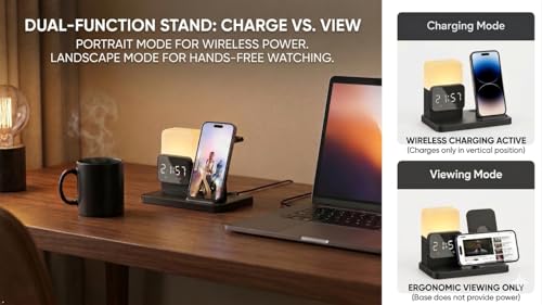 M.A.D LAB Alarm Clock Charging Station with Night Li | All Products - Image 7