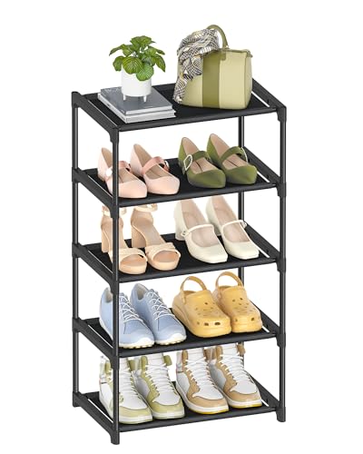 Autonomier 5-Tier Extra Small Shoe Rack (16.3" Wide), Narrow - Image 2