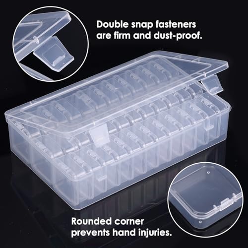 Bead Organizer Box 108 Pcs Plastic Storage Containers - Image 4