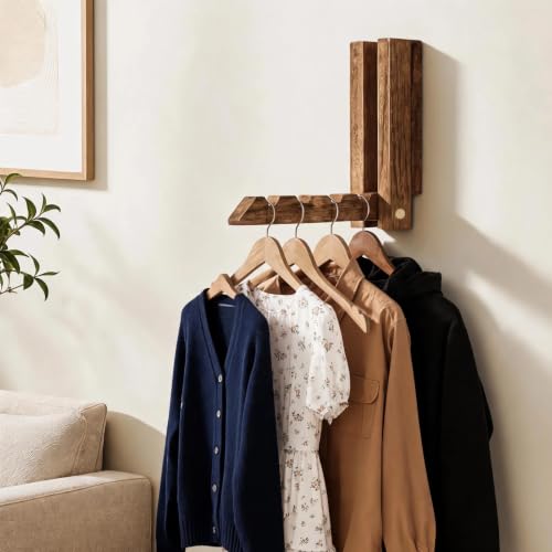 2 Pack Wall Mounted Drying Rack, Laundry Drying Rack - Image 3