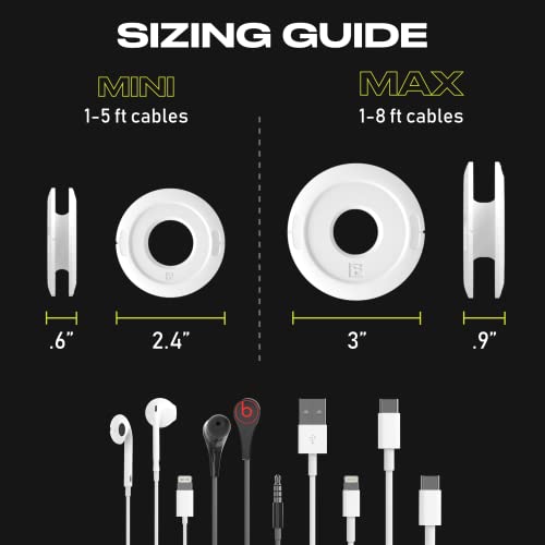 Side Winder Mini and Max Headphone, Earbud and Charging Cable - Image 3