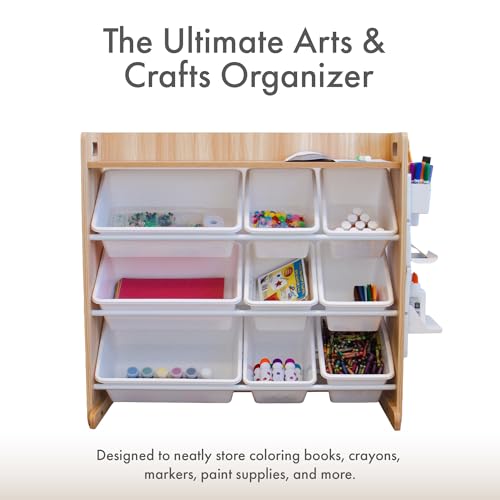 Humble Crew Kids Toy Organizer with Display Shelf, 9 Bins - Image 6