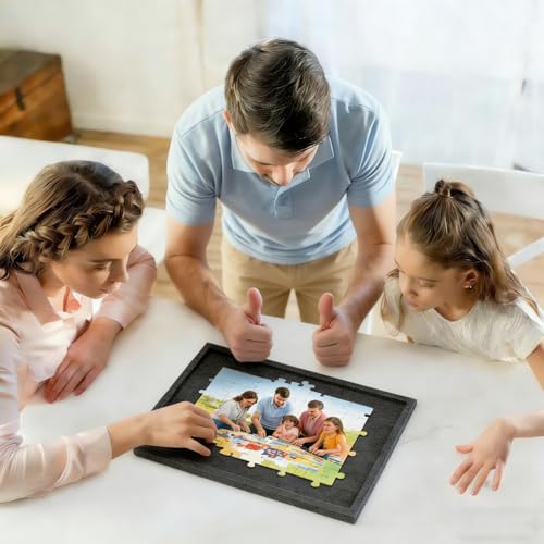 Abaodam 6PCS Felt Puzzle Sorting Trays Jigsaw Puzzle - Image 3