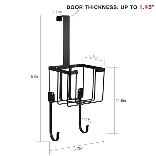 Over The Door/Wall Mount Ironing Board Hanger, Laundry - Image 4