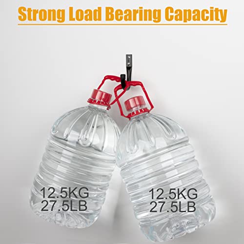 KURUI Metal Wall Hooks for Hanging Heavy Duty, 6Pcs Garage - Image 4