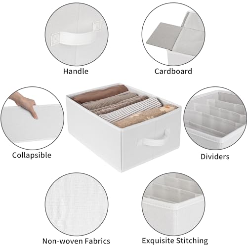 GRANNY SAYS 6-Pack Skinny Jeans Organizer for Closet, Tidy Up - Image 5