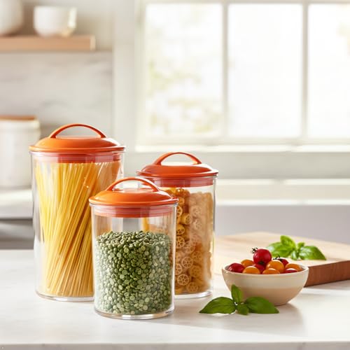Calypso Basics by Reston Lloyd Acrylic Storage Canisters, Set - Image 3