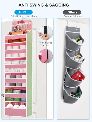 Over Door Hanging Organizer, No Tilt Baby Closet Organizer - Image 3