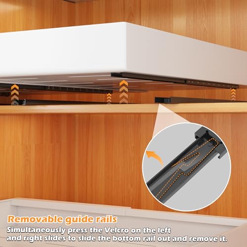COVAODQ 1 Pack Pull Out Cabinet Organizer Extendable - Image 7