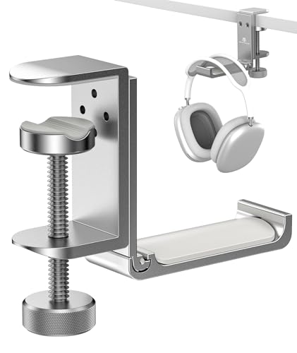 Foldable Headphone Stand and Hook – Aluminum Headset - Image 2