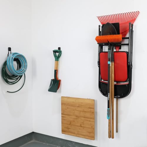 Wallmaster Wall Mount Garage Hooks, Heavy Duty Long | Garage Storage - Image 8