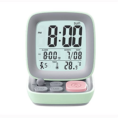 Cartoon Digital Alarm Clock Student Kids Bedside Clocks Home - Image 2