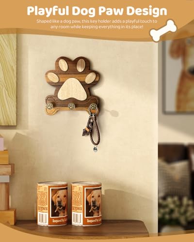 MTERSN Dog Leash Holder for Wall for Dog Walking | Home Organization - Image 4