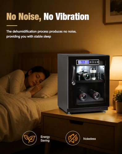 30L Camera Dry Cabinet, Electronic Dehumidifier Storage Cabinet - Image 6