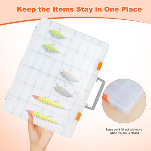 Bluedale 48 Grids Large Plastic Organizer Box | Home Organization - Image 5