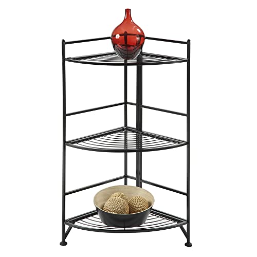 Convenience Concepts Xtra Storage 3 Tier Folding Metal Corner - Image 5