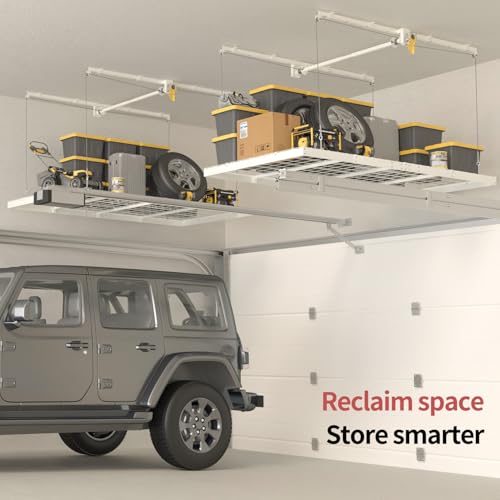 Garage Ceiling Storage Racks – 4x8 FT Overhead Garage | Garage Storage - Image 3