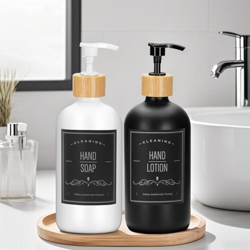 1Pc Bamboo soap Dispenser Tray, Bathroom Countertop Tray Kitchen - Image 6