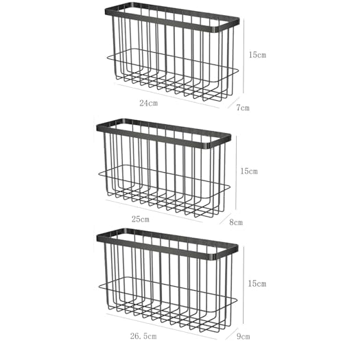 3 Piece Kitchen Cabinet Door Storage Box,Self Adhesi | All Products - Image 3