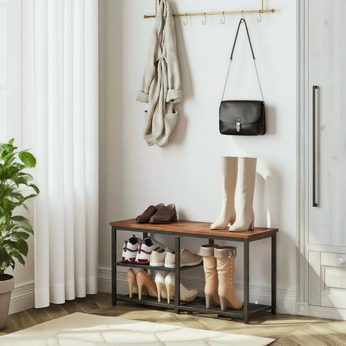 CHEMPFR Shoe Bench with Storage, Shoe Rack Organizer - Image 6