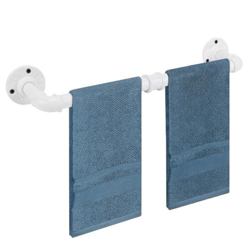 Industrial Pipe Towel Rack Towel Bar, Heavy Duty Wall Mounted - Image 2
